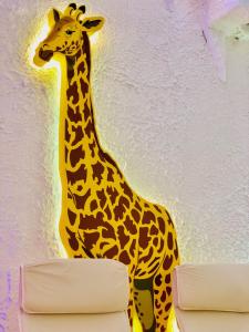 Жираф от стиропор